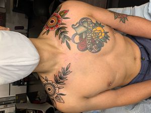 Tattoo by Santas letras tattoo
