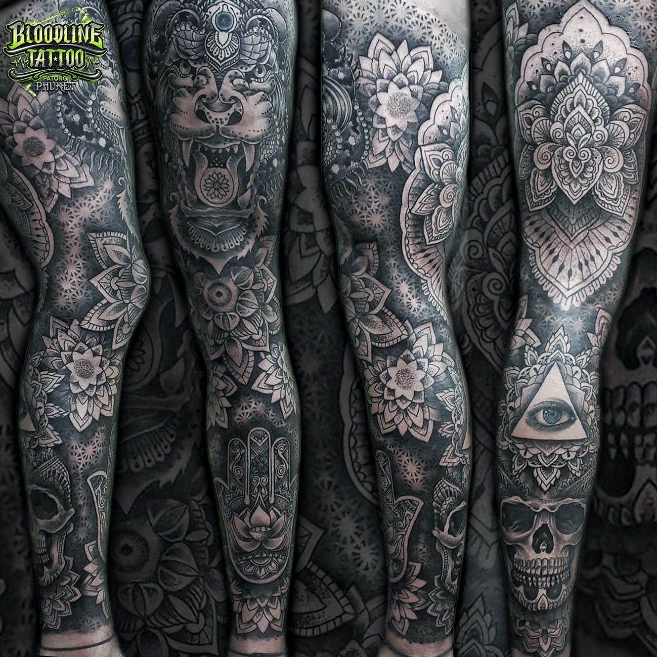 50 Geometric Leg Tattoos For Men  Masculine Design Ideas  Sacred geometry  tattoo Geometry tattoo Tattoos for guys