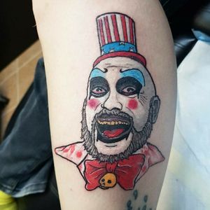 My first attempt at a semi portrait I love Captain Spaulding! 