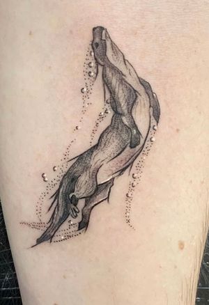 Sketchy Otter tattoo #ottertattoo #sketchytattoo