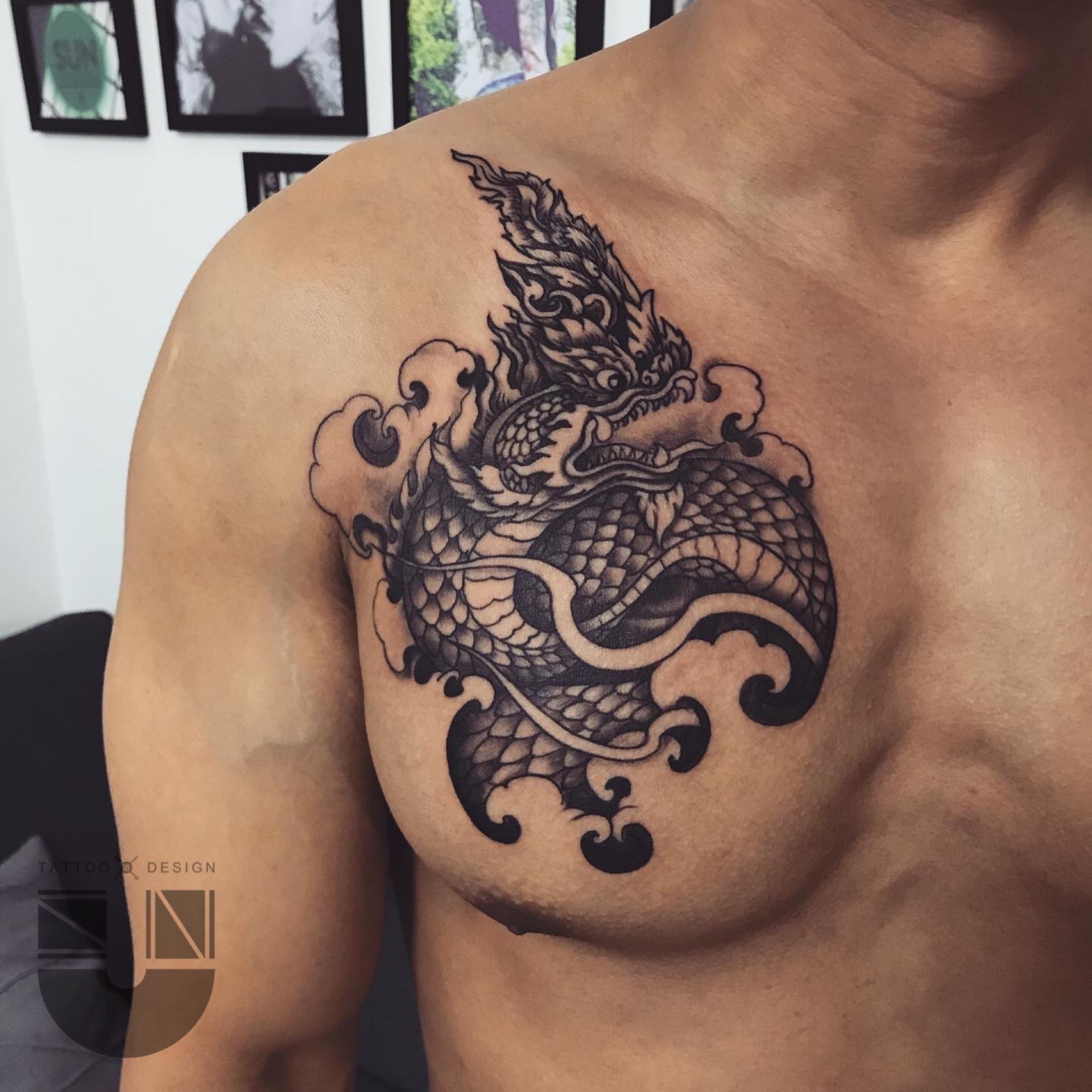 1134 Thai Dragon Tattoo Images Stock Photos  Vectors  Shutterstock