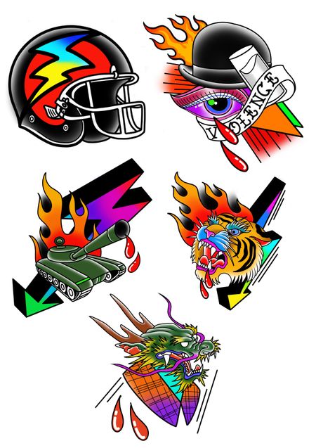 Flash tattoo