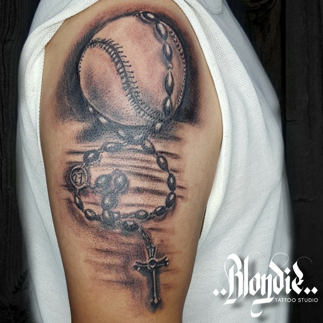 Tattoo uploaded by Blondie Tattoo Studio • Baseball lover • Tattoodo
