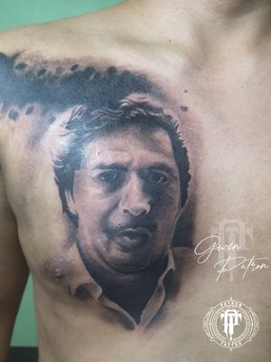 El Patron Pablo Escobar #patrontattoo #patrontattooph #davaocity #tattooartist