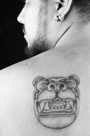 Tattoo oso de anteojos quimbaya