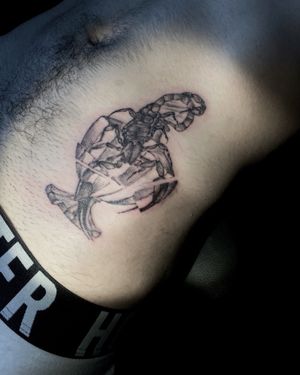 Tattoo by Erroc #work #tattooblack #darkfloral #freehand #fineart #blackwork #nature #paris #tattoodo #handpoke 