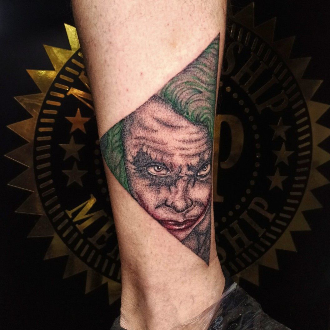 Why so serious?? 🤘🏽🔥🔥joker tattoo with medium detail. | Instagram