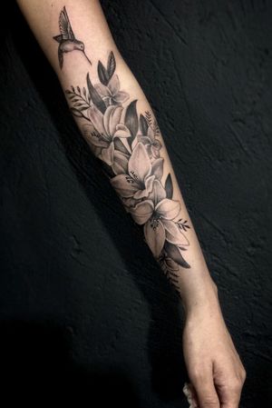 Tattoo floral 