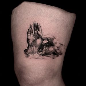 Rodin, lover’s hands