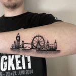 London Skyline tattoo
