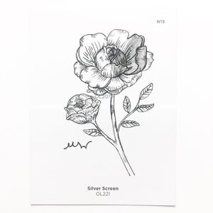 10/17/20 discolored flower design 