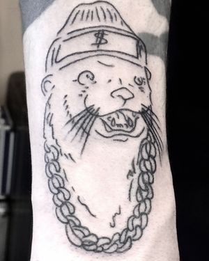 Otter tattoo 