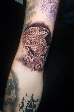 Tattoo em progresso fechamento de braço 