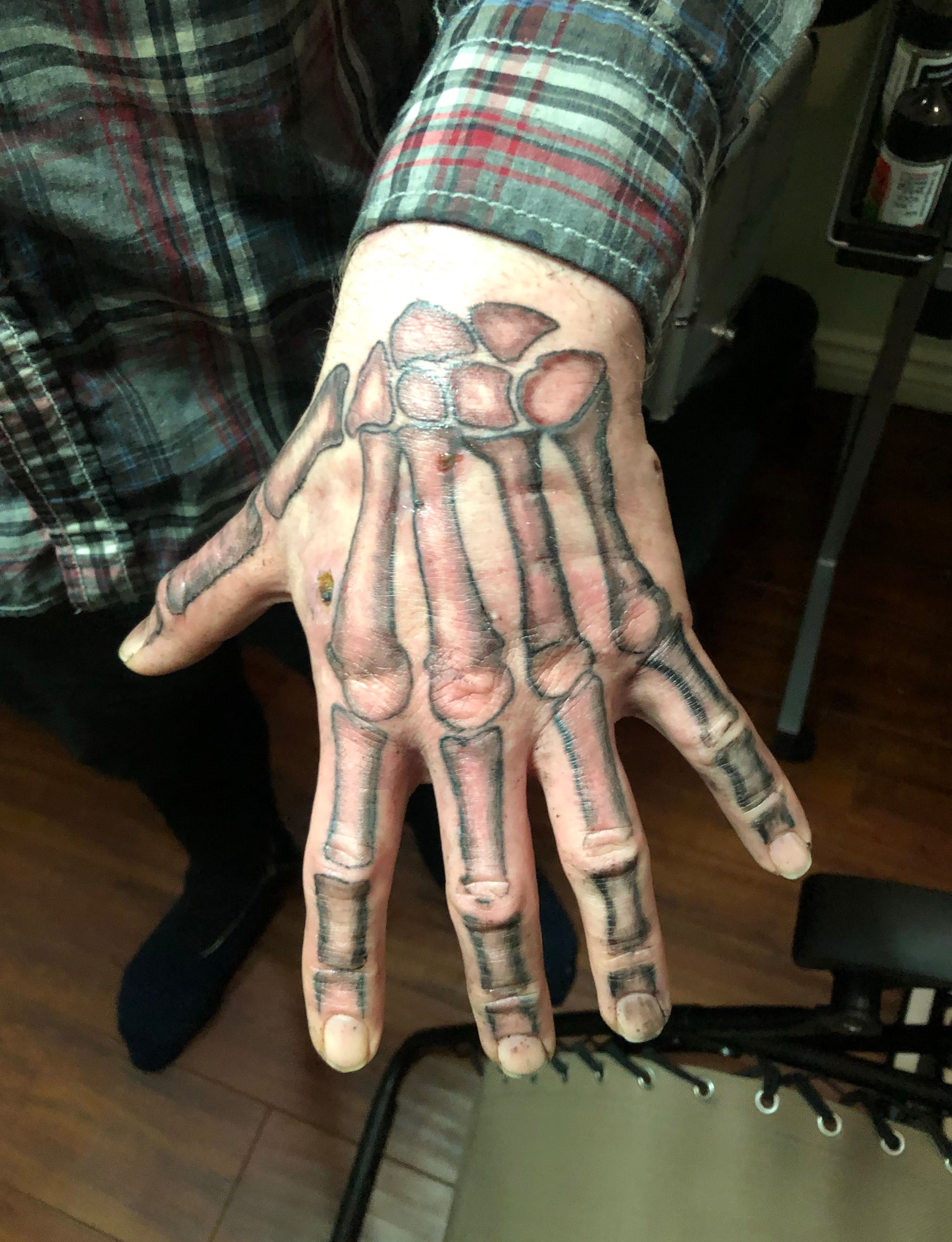 100 Stunning Skeleton Hand Tattoos  Meanings  Tattoo Me Now