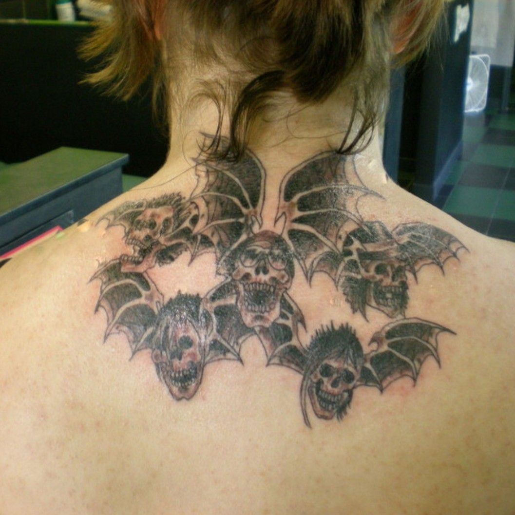 Avenged Sevenfold Bat Tattoo  Tattoo Ideas and Designs  Tattoosai