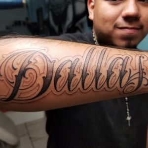 Dallas, on the arm
