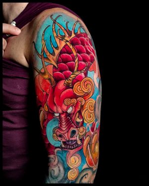Tattoo by Amygdala Tattoo Temple
