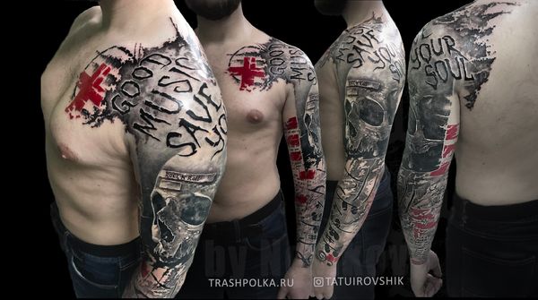 Tattoo from Constantine Novikov