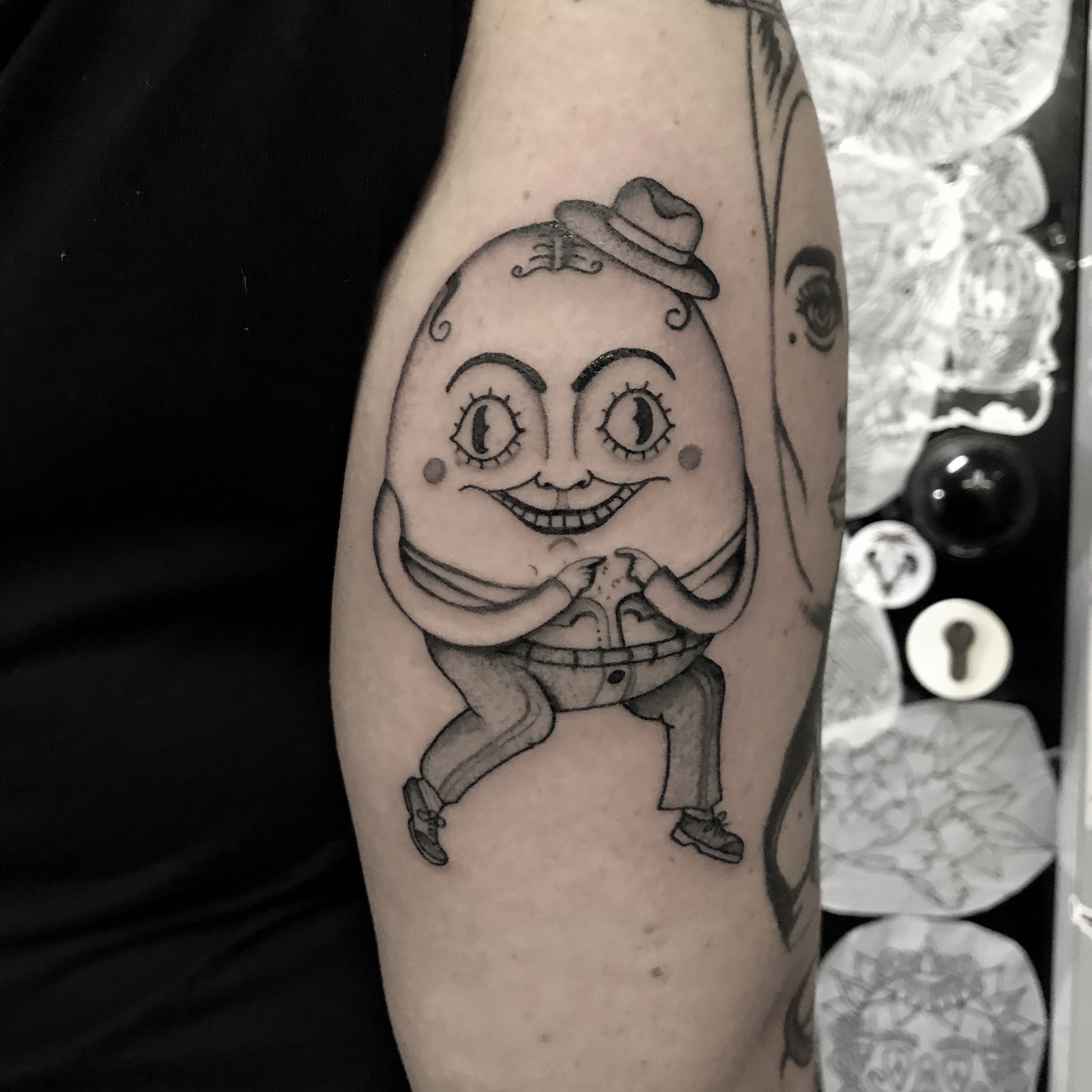 Tyler  Tyler Borich traditional tattoo humpty dumpty tatt  Flickr