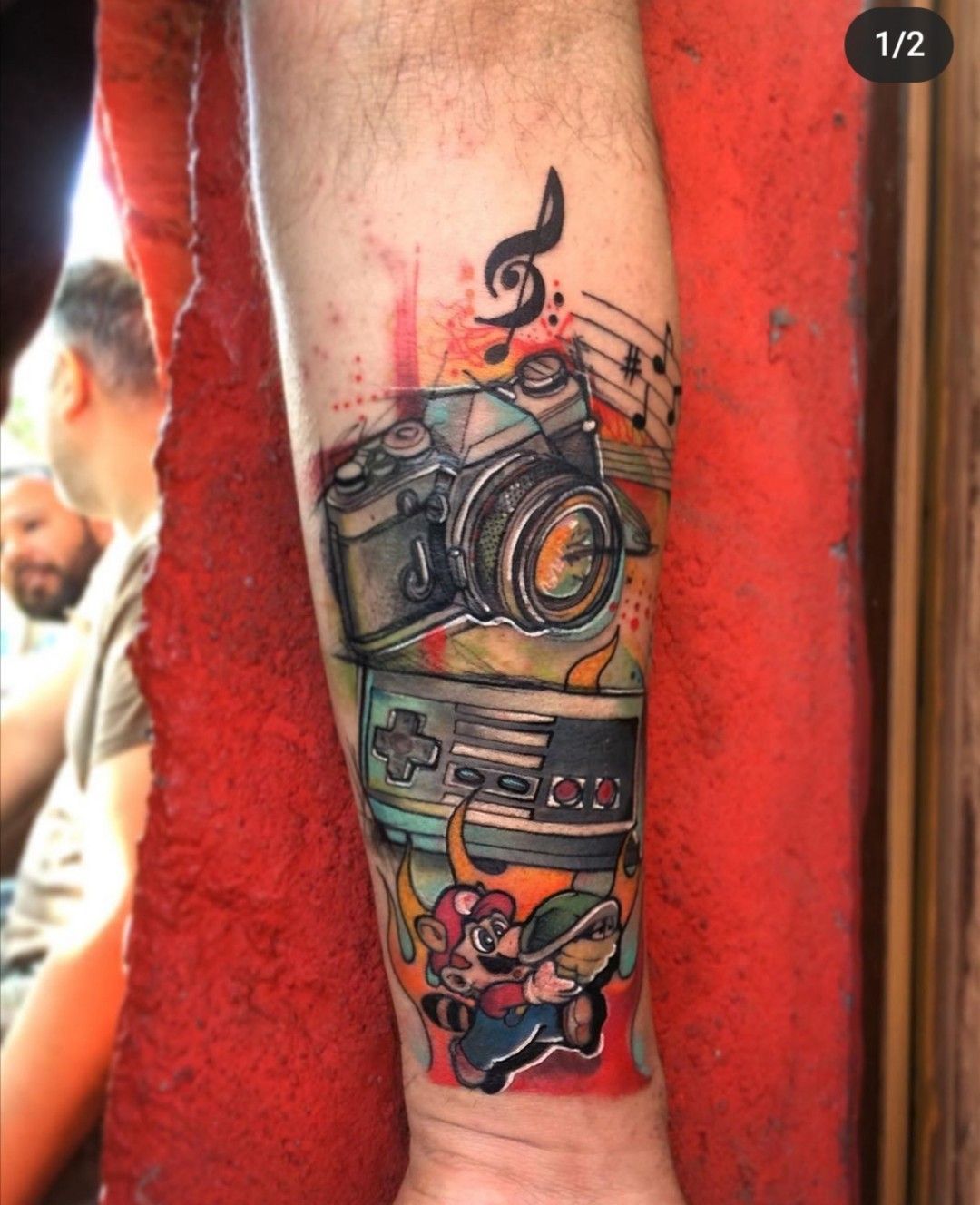 Old School Gas Pump by Amber Thorpe at Adept in Halifax NS  rtattoos