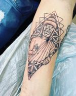 Buddha and Geometric Design