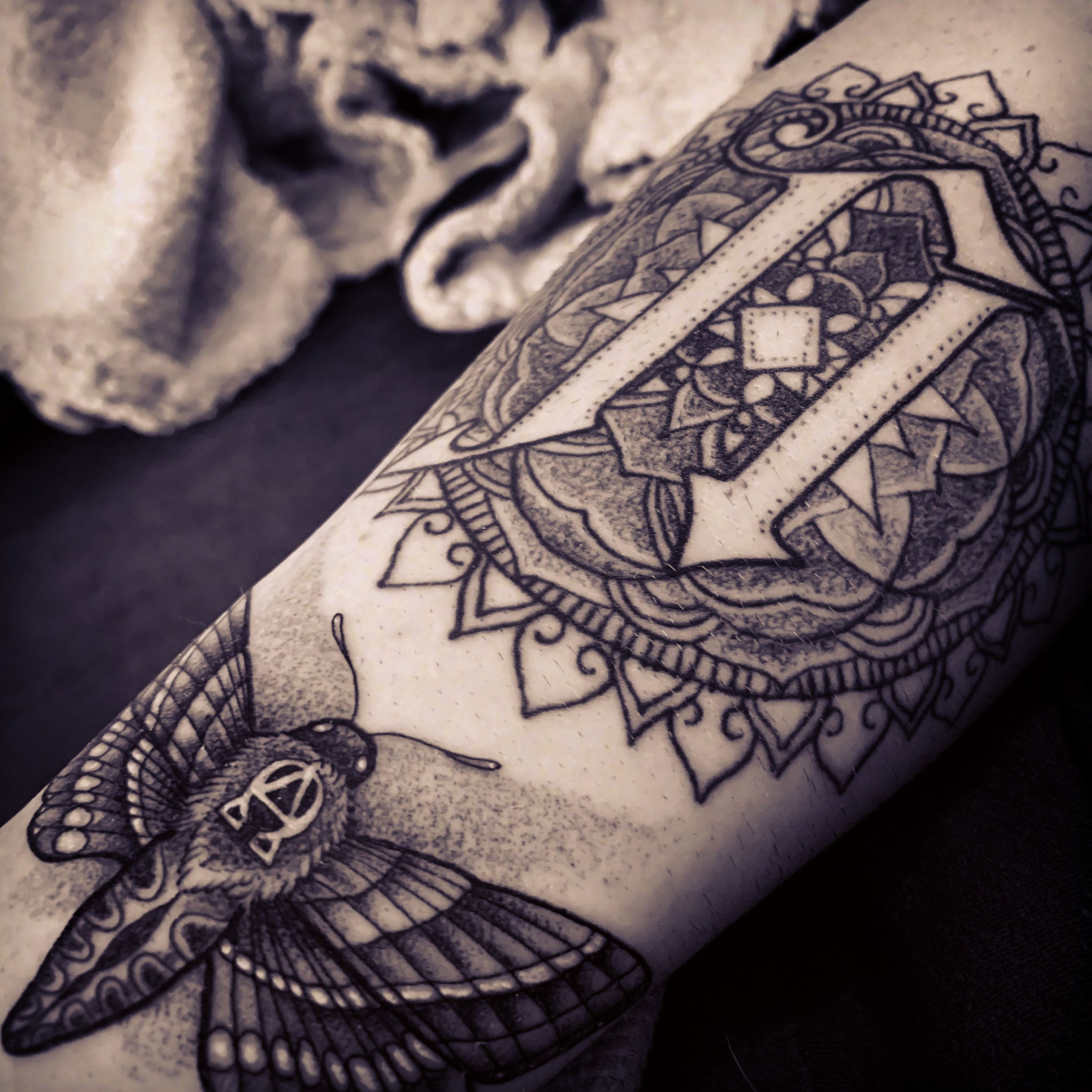 my first tattoo : hommage to Architects Band by killswitchlogic on  DeviantArt