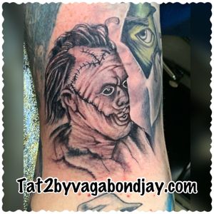 Fillers on a horror sleeve 