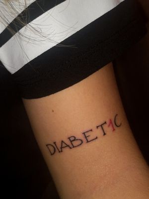 #t1d #diabetictattoo #type1diabetic #type1diabetes 