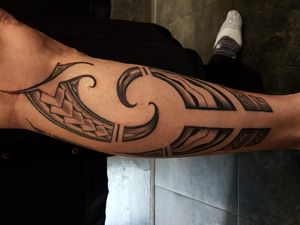 Polynesian Tribal Tattoo by Nathan Emery Tattoo San Francisco