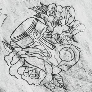 Quick rough draft of the tattoo Ill be doing for my sister in the next coming weeks.