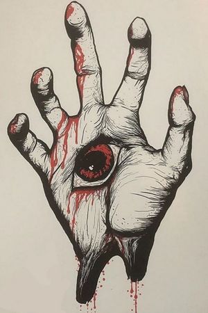 Bloody hand