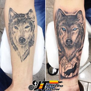 Tatuagem de Lobo em Oferta