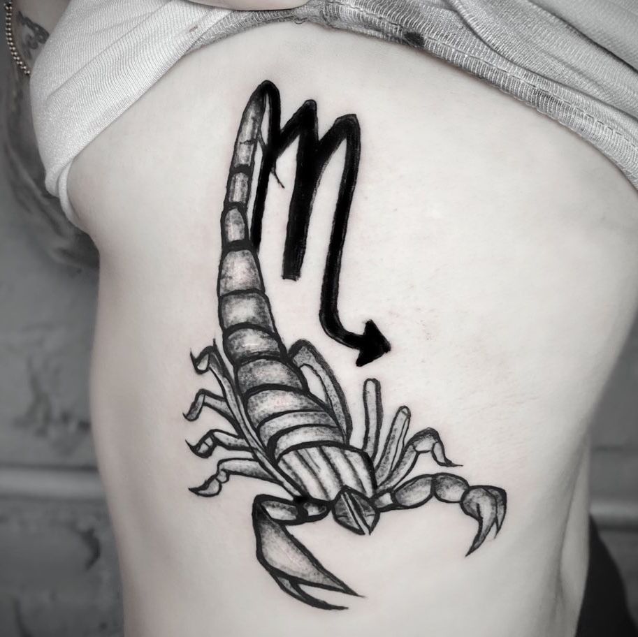 Tattoo uploaded by @xenaazarova • Scorpio tattoo 🦂 • Tattoodo