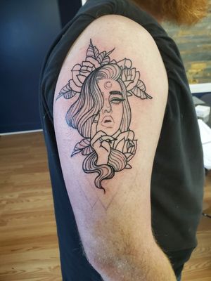 Tattoo by penns and needles