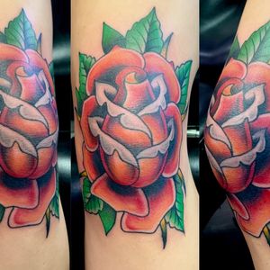 Knee blaster rose