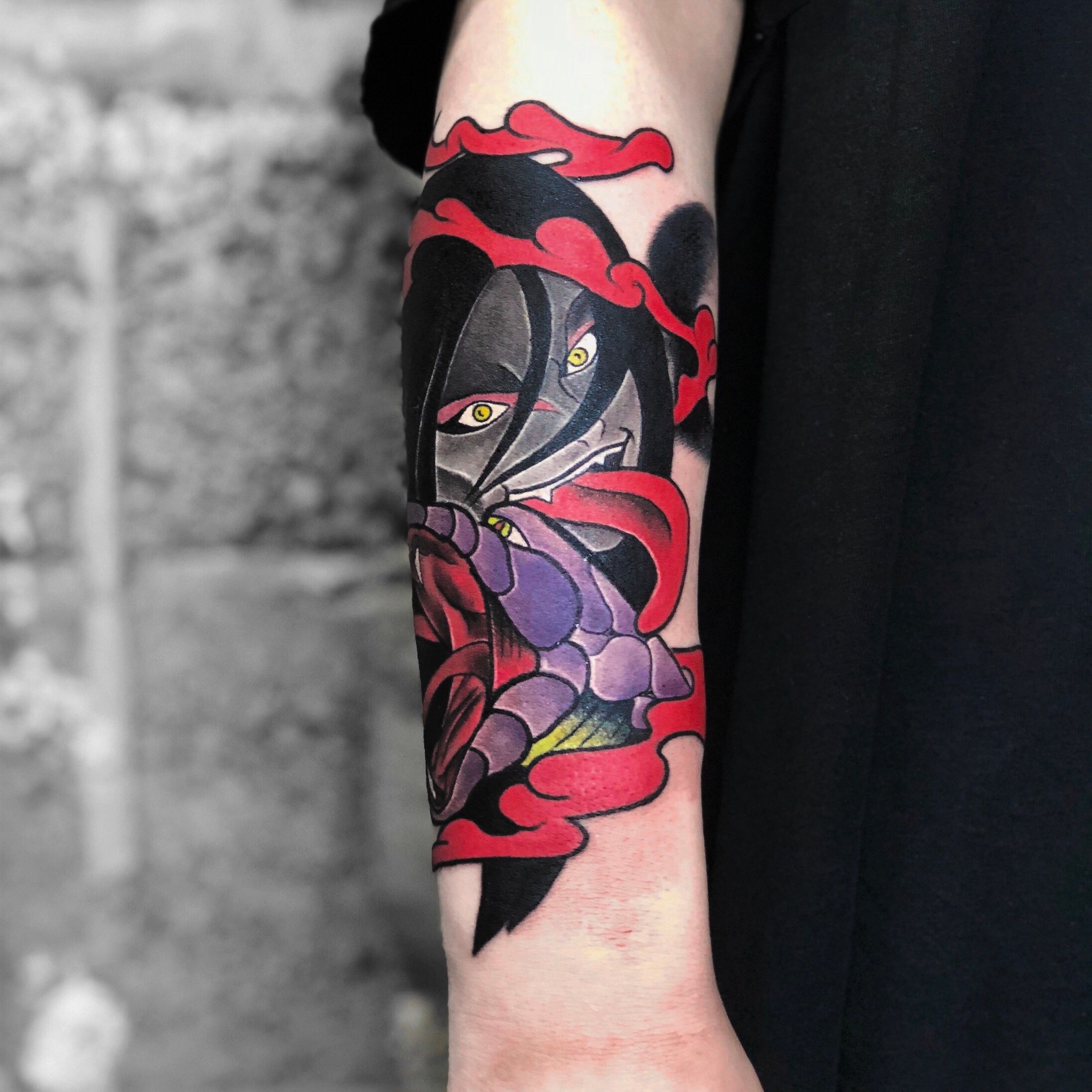 One Piece tattoo by Alex | One piece tattoos, Pink tattoo, Anime tattoos
