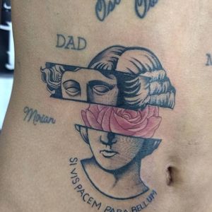Tatuaje creado con línea de 3  puedes ver más trabajos en Instagram Darkink01
