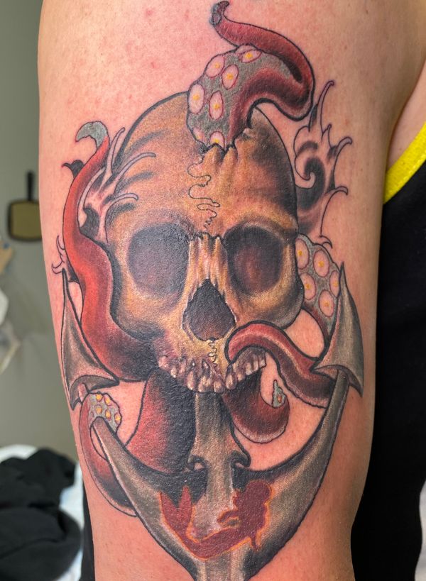 Tattoo from Black Moth Collective Tattoo