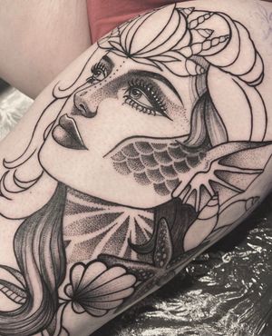 Mermaid thigh piece ❤️