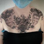 #tattoo #tatouage #chest #chesttattoo #mask #masktattoo #venetian #venetianmask #heart #hearttattoo #mechanicalheart #dot #dotwork #dotworkers #lausanne #lausannetattoo #tattoolausanne #fann_ink 
