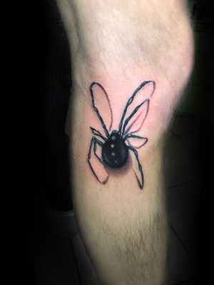 Spider Tattoo Done with Stilo Pen by Sunskin MAR TATTOO INK