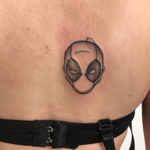 Deadpool Tattoo Done with Proton Equalizer Mx by Kwadron MAR TATTOO INK 