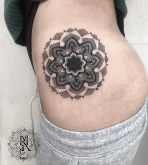 Mandala Tattoo Done with Proton Equalizer Mx by Kwadron MAR TATTOO INK 
