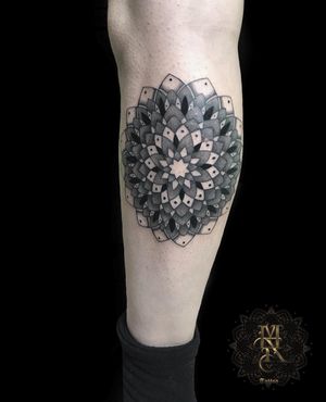 Mandala Tattoo Done with Stilo Pen by Sunskin MAR TATTOO INK 