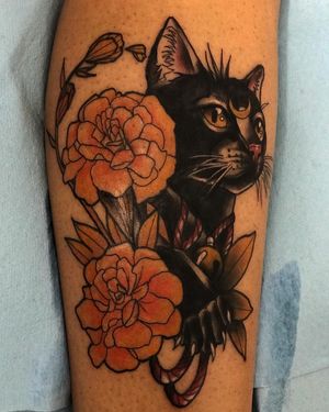 Cat tattoo and design 