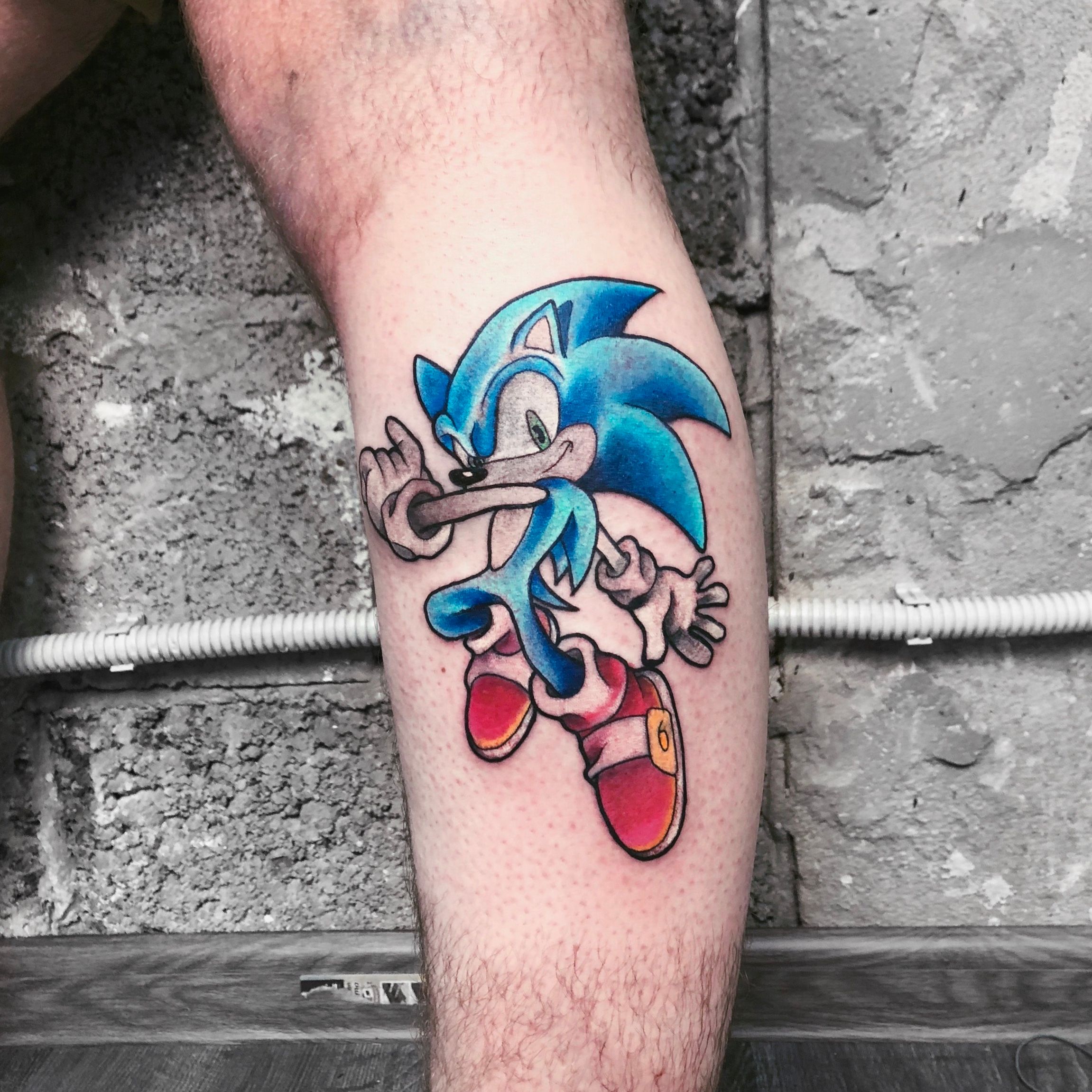 Sonic The Hedgehog Tattoo  TattooLopediaTattooLopedia