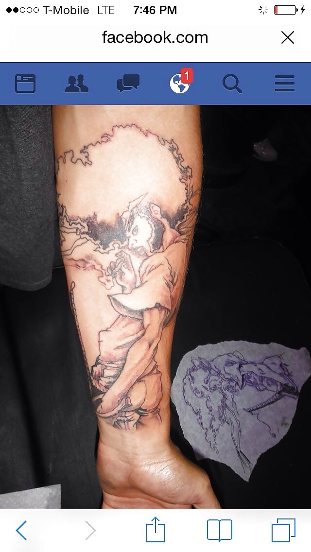 OH YESS A kickass Afro Samurai tattoo  stunning tattooing by  krystalstatted  tattoocultr goodtattoosarentjustonwhiteskin  afrosamurai  By Tattoo Cultr  Facebook