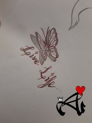 Butterfly Design by Amor Ink