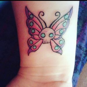 Had this done in 2016, so a few years old now but this was my first tattoo on my right wrist 