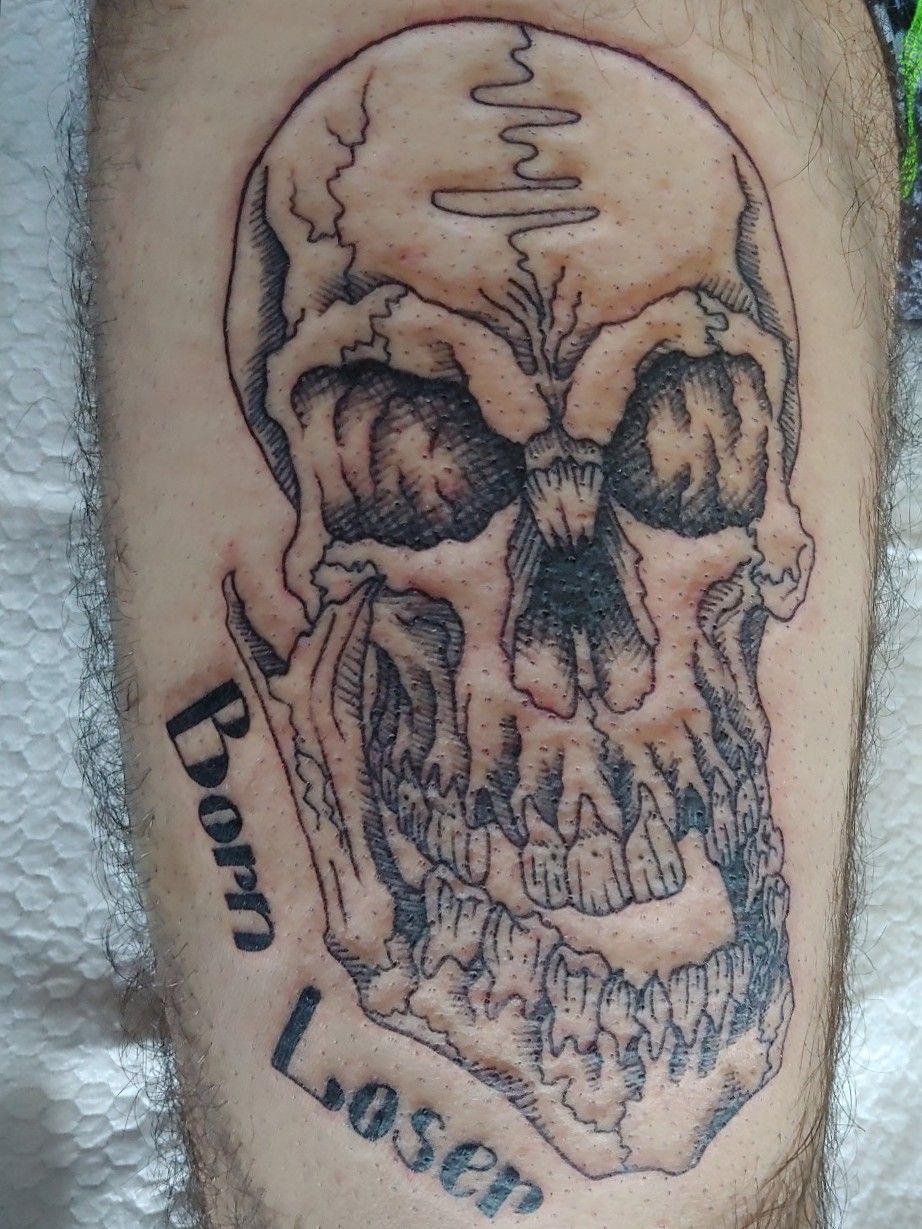 Tattoo uploaded by minerva  Detailed skull tattoo by Garaskull skeleton  black blackwork xray skull bones  Tattoodo